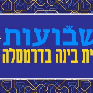 ערב שבועות בבית בינ"ה דרמקוט 21.5.26 - ילד